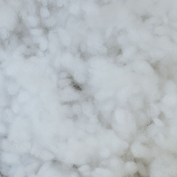close up polyester fiber
