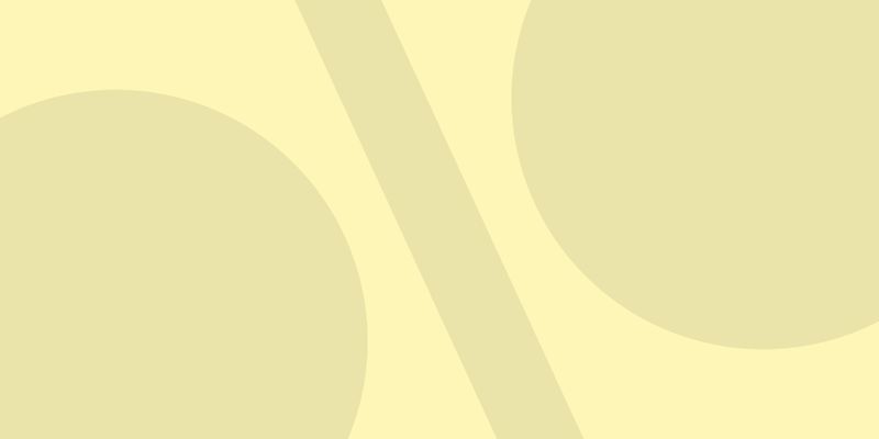 Abstract design with overlapping circles and diagonal lines in various shades of yellow. Minimalist and geometric composition.