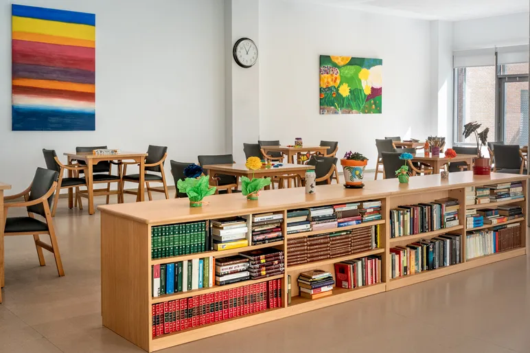 Sala de estar residencia DomusVi Arandia