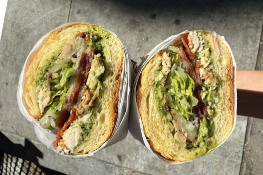 Green Goddess Chicken Club