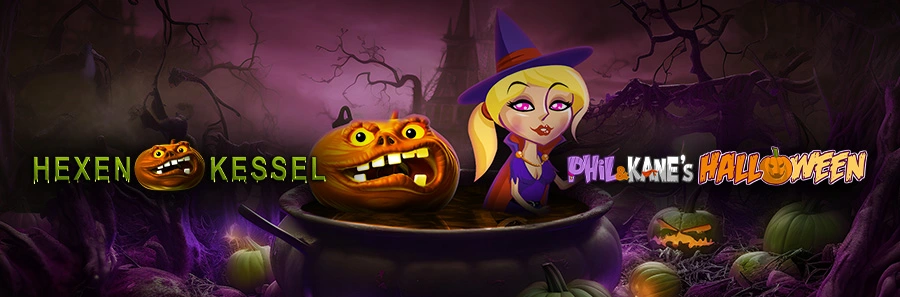 Halloween Slot Aktion – Hexenkessel & Phil & Kane’s Halloween