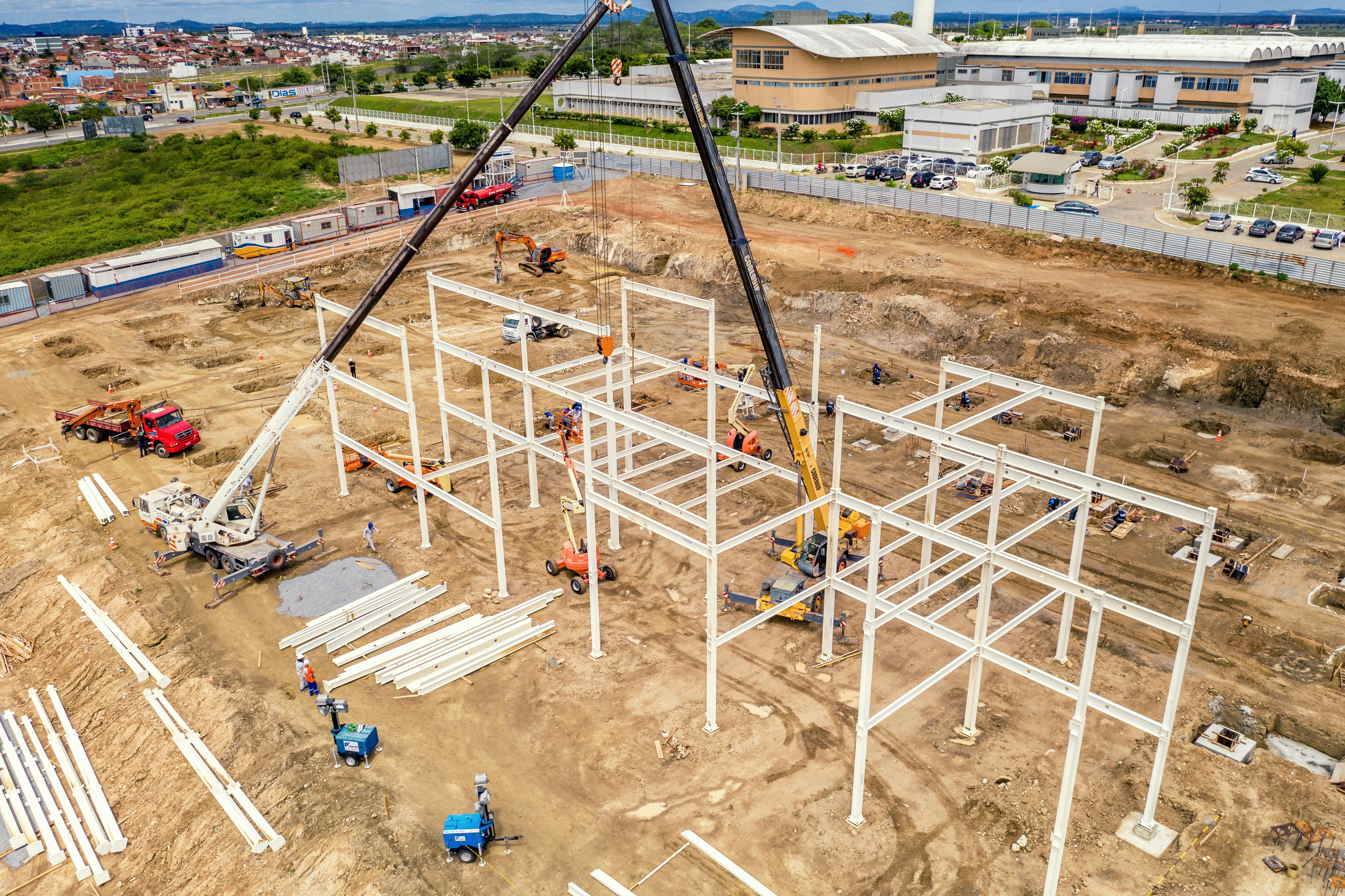 Construcție hală industrială