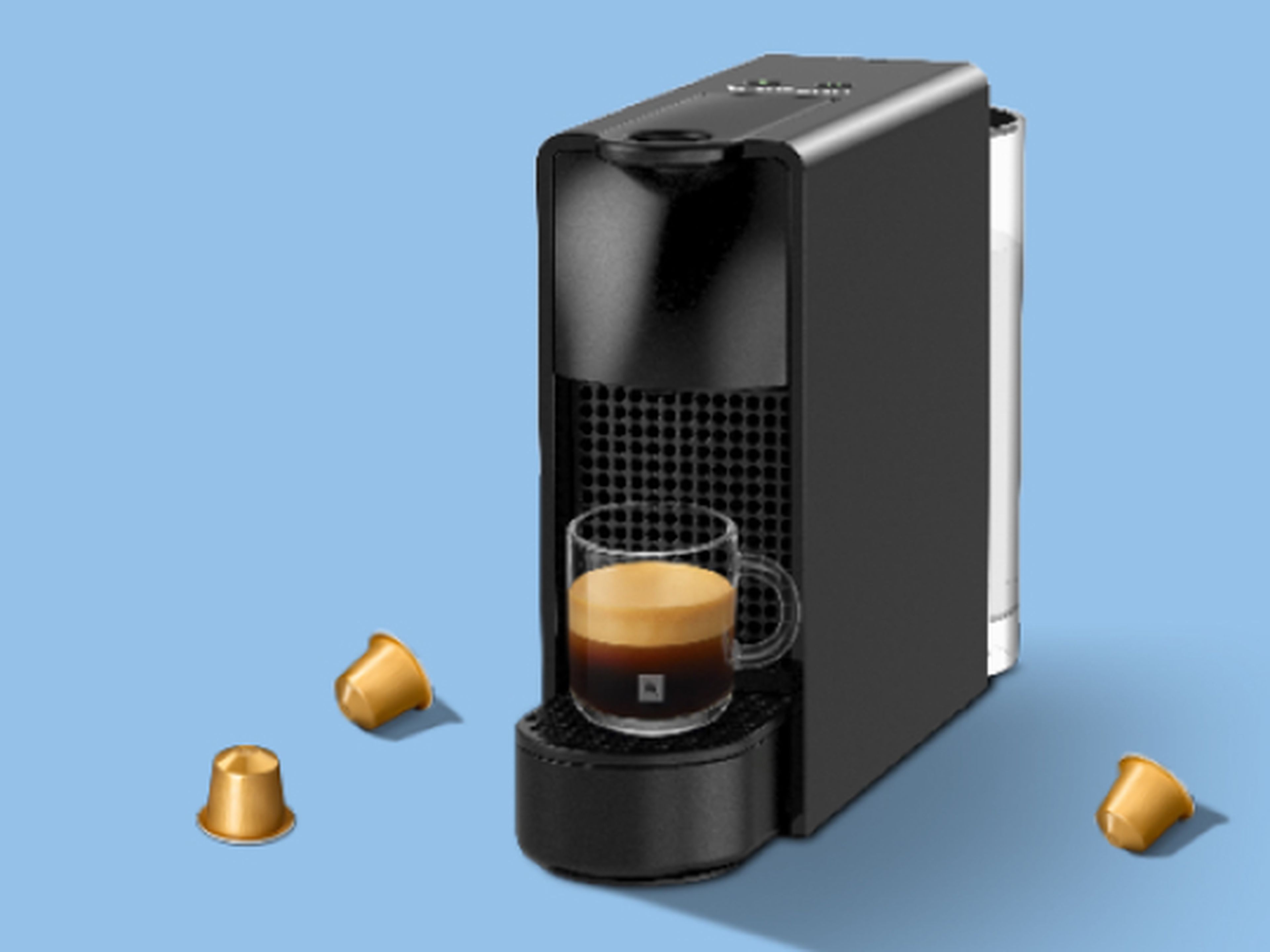 Nespresso koffiemachine met capsules
