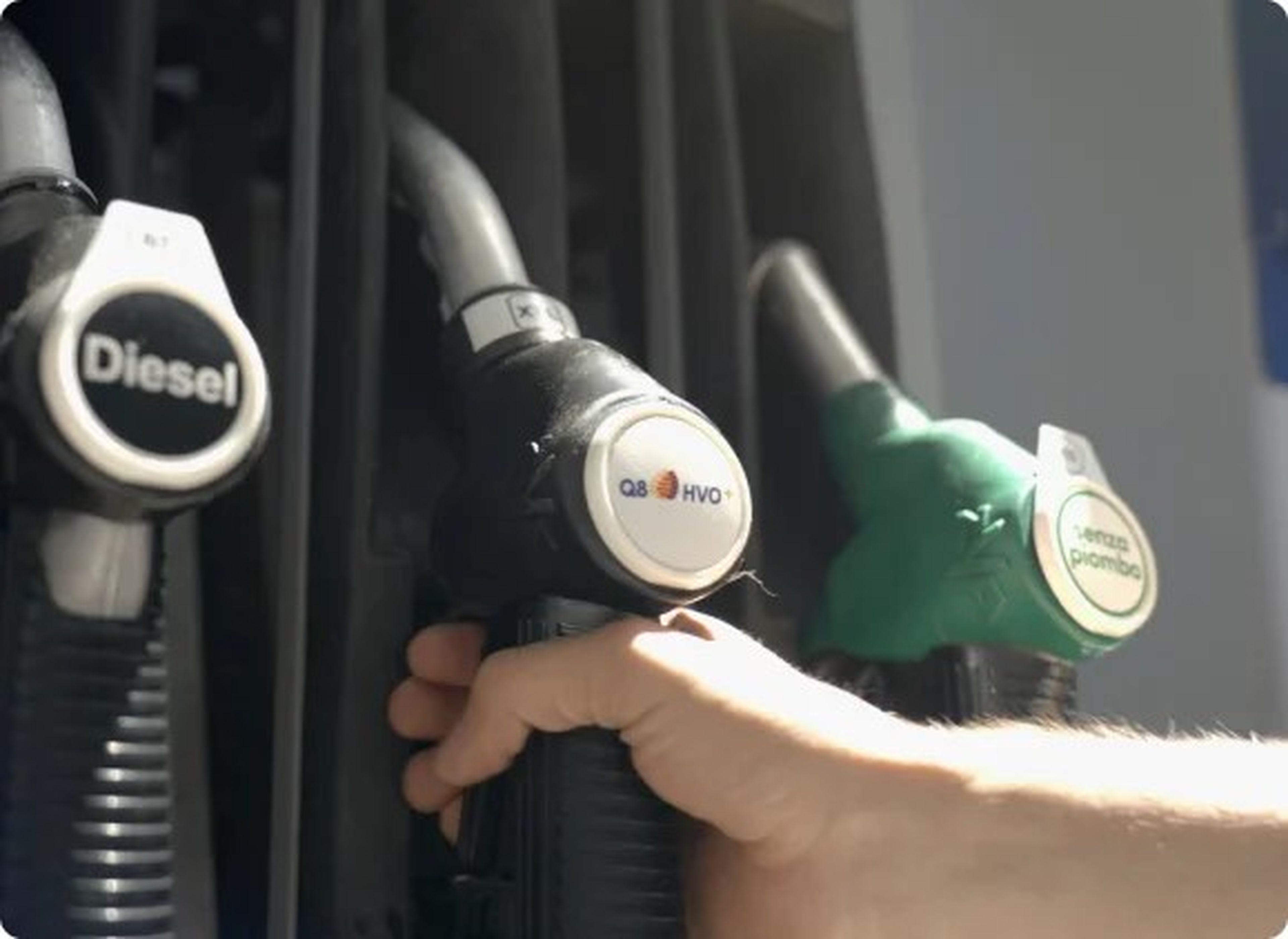 Man neemt pomp HVO100 bij Q8