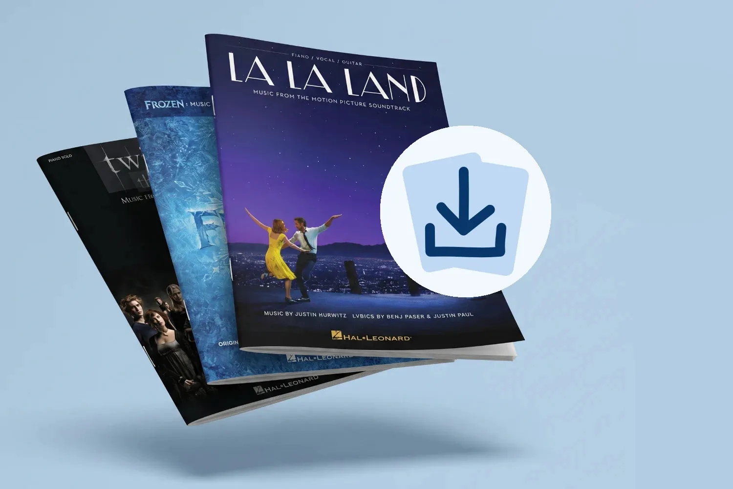 Piano sheet music downloads from Hal Leonard