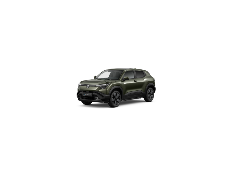 Green SUV with sleek design, tinted windows, and modern features. Displayed against a plain white background.