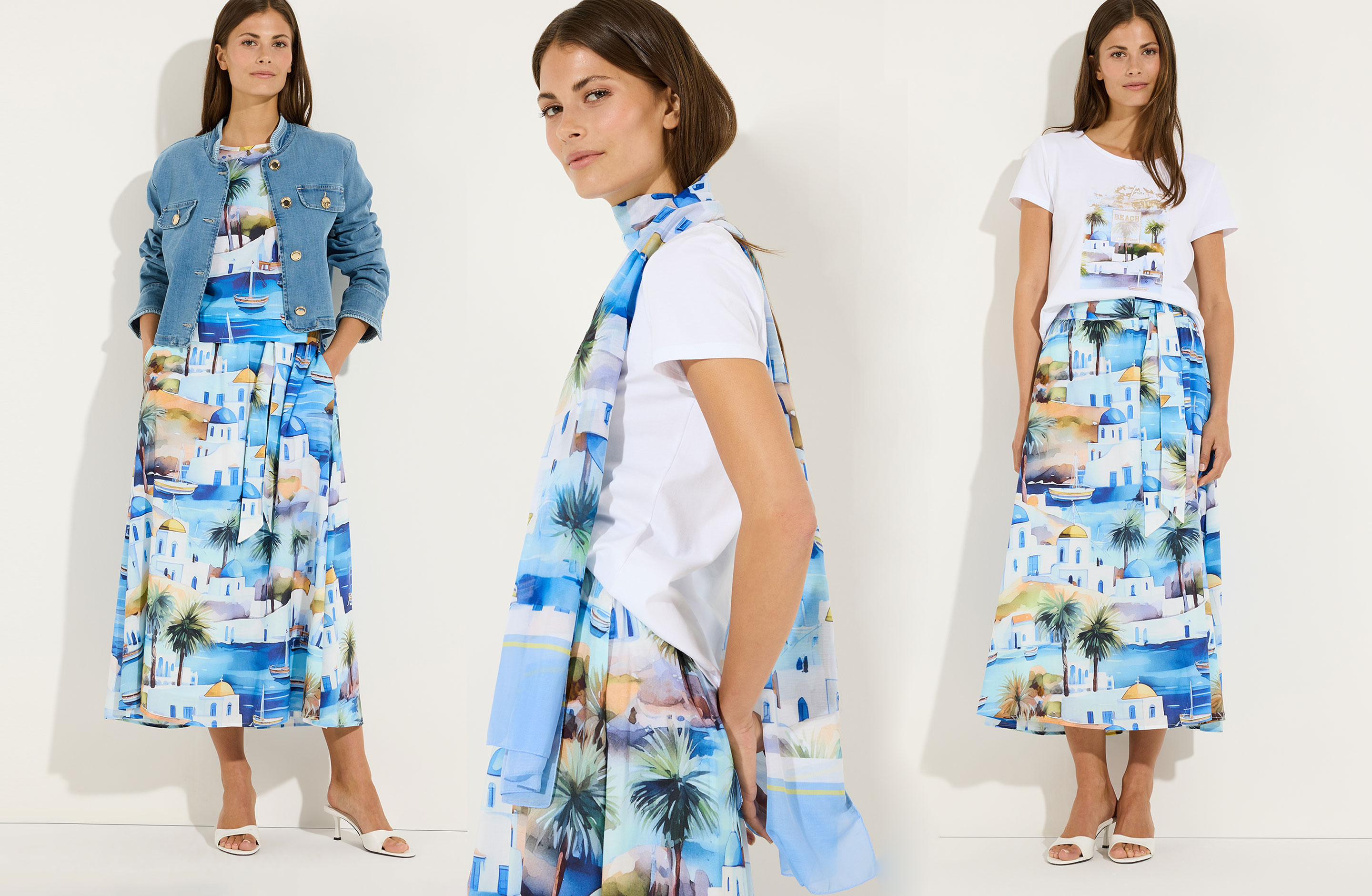 Santorini Print