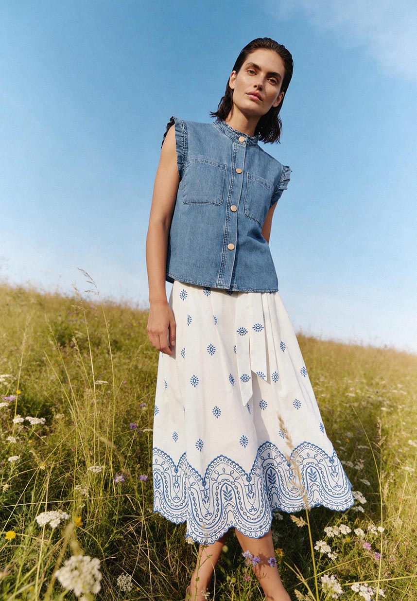 Lace meets Denim
