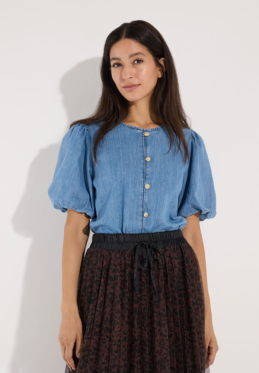 Denimbluse