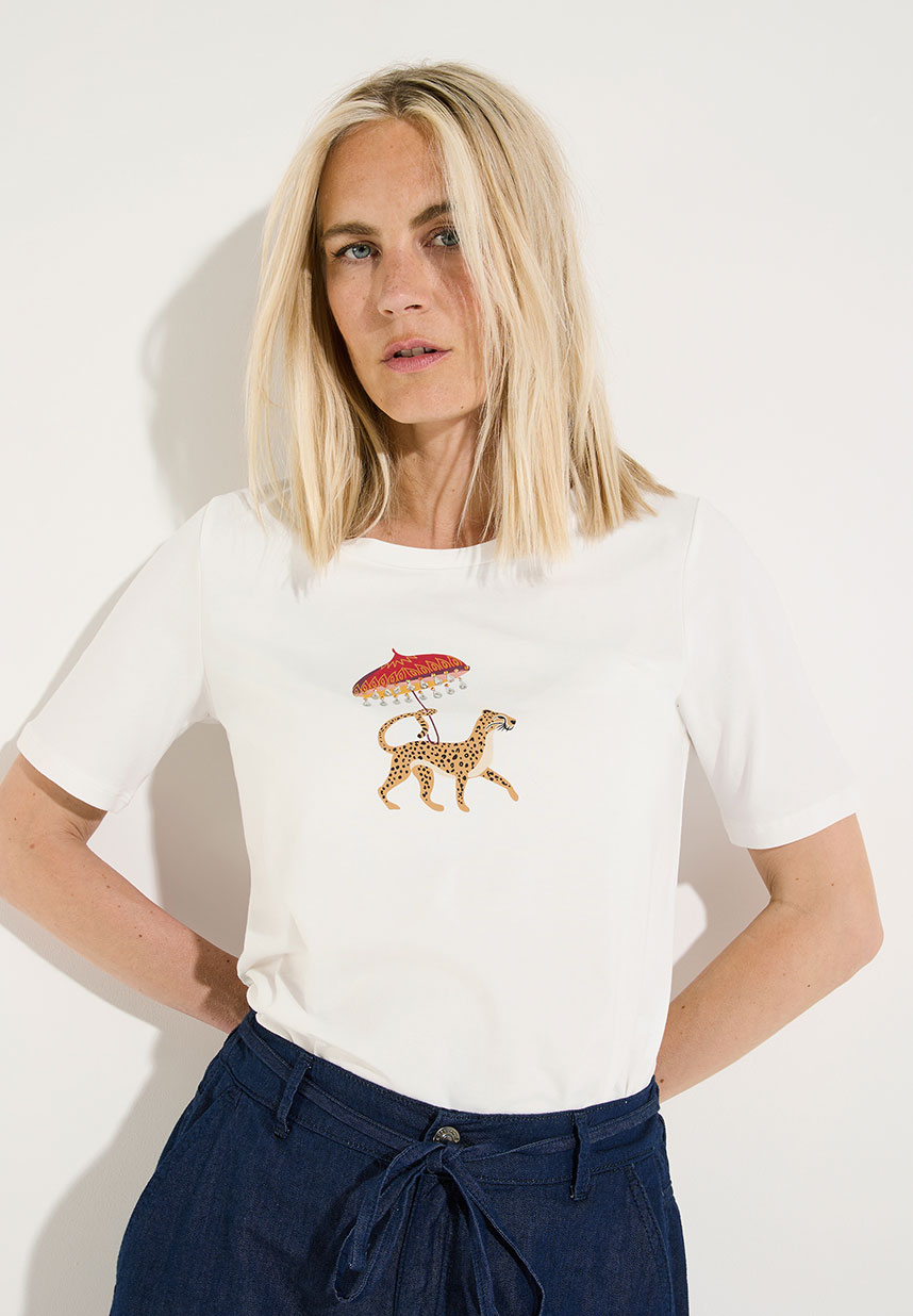 Tshirt mit Front Print