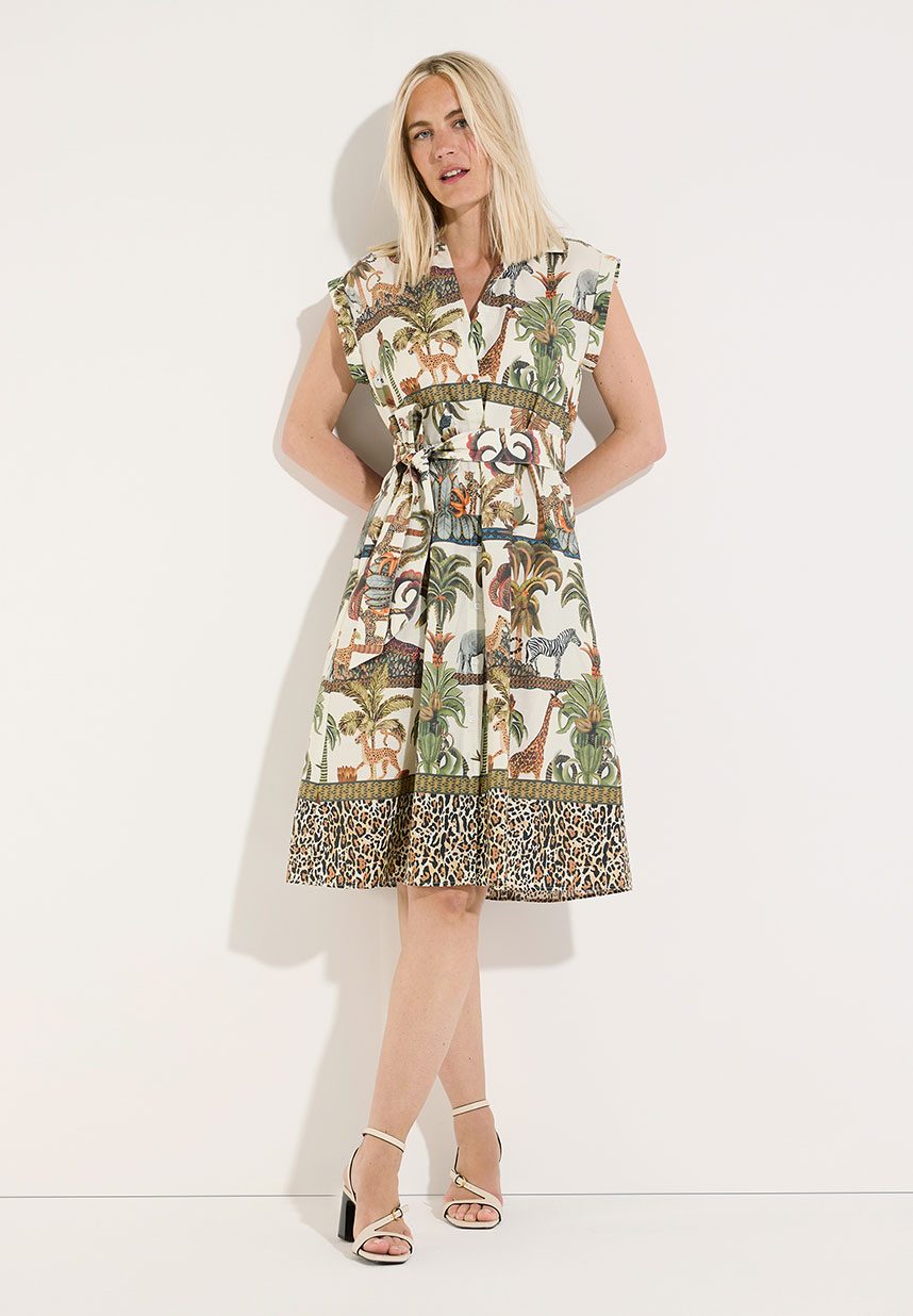 Printkleid Jungle