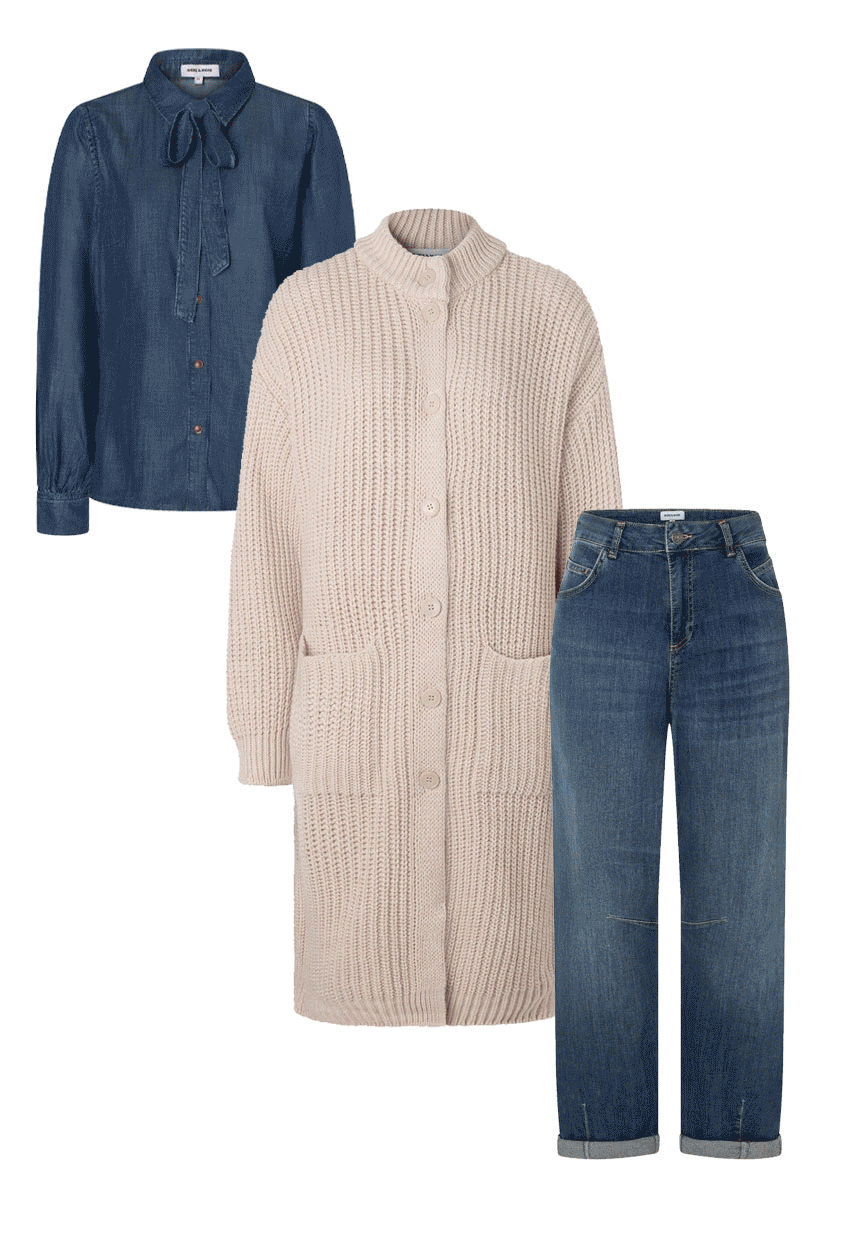 Strickmantel How to style