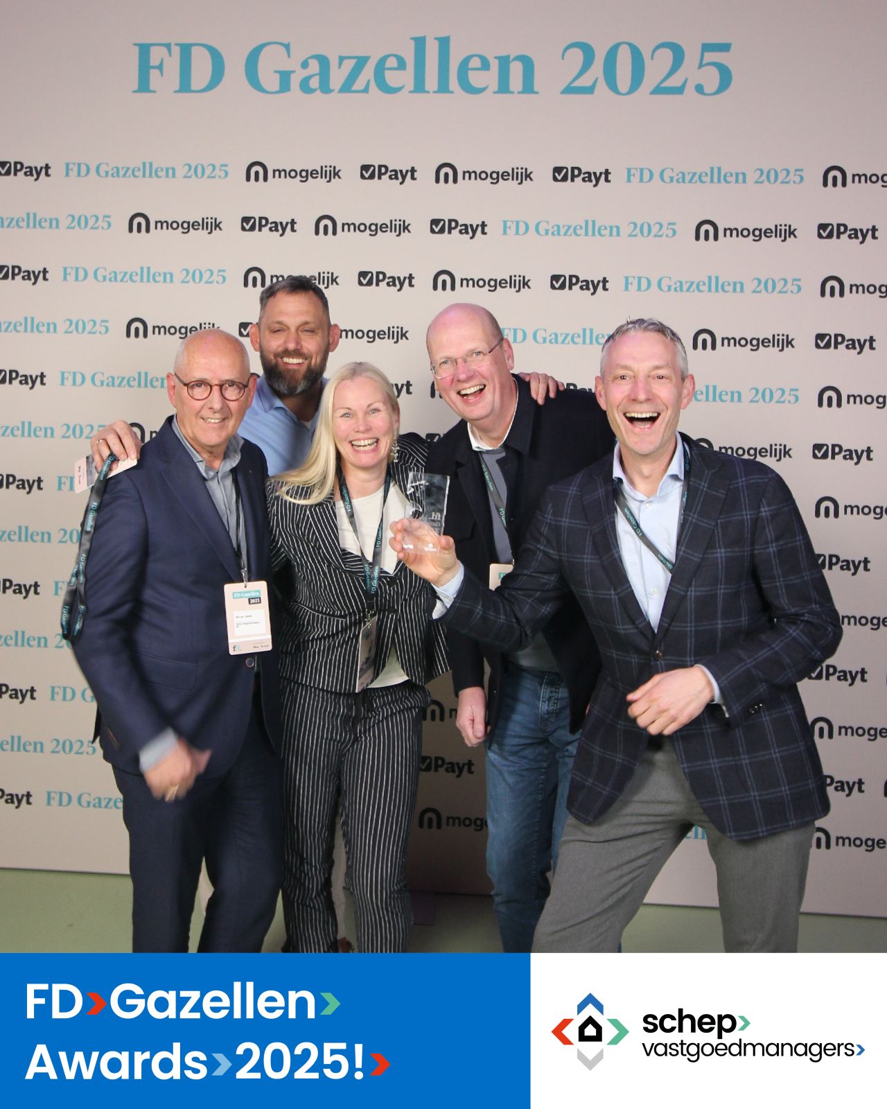 Schep Vastgoedmanagers wint tweede FD Gazelle Award