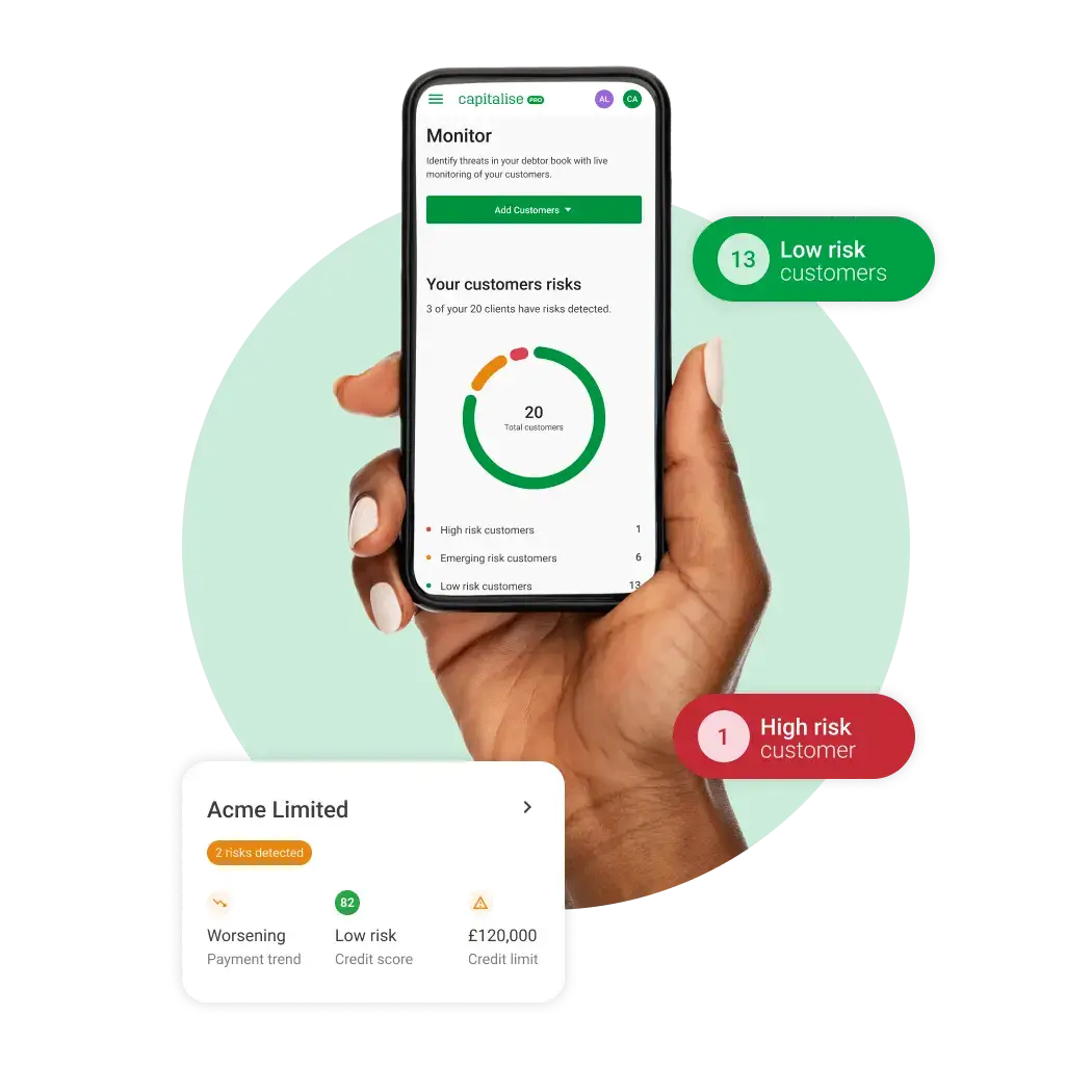 Credit Control - Credit risk manager | Capitalise