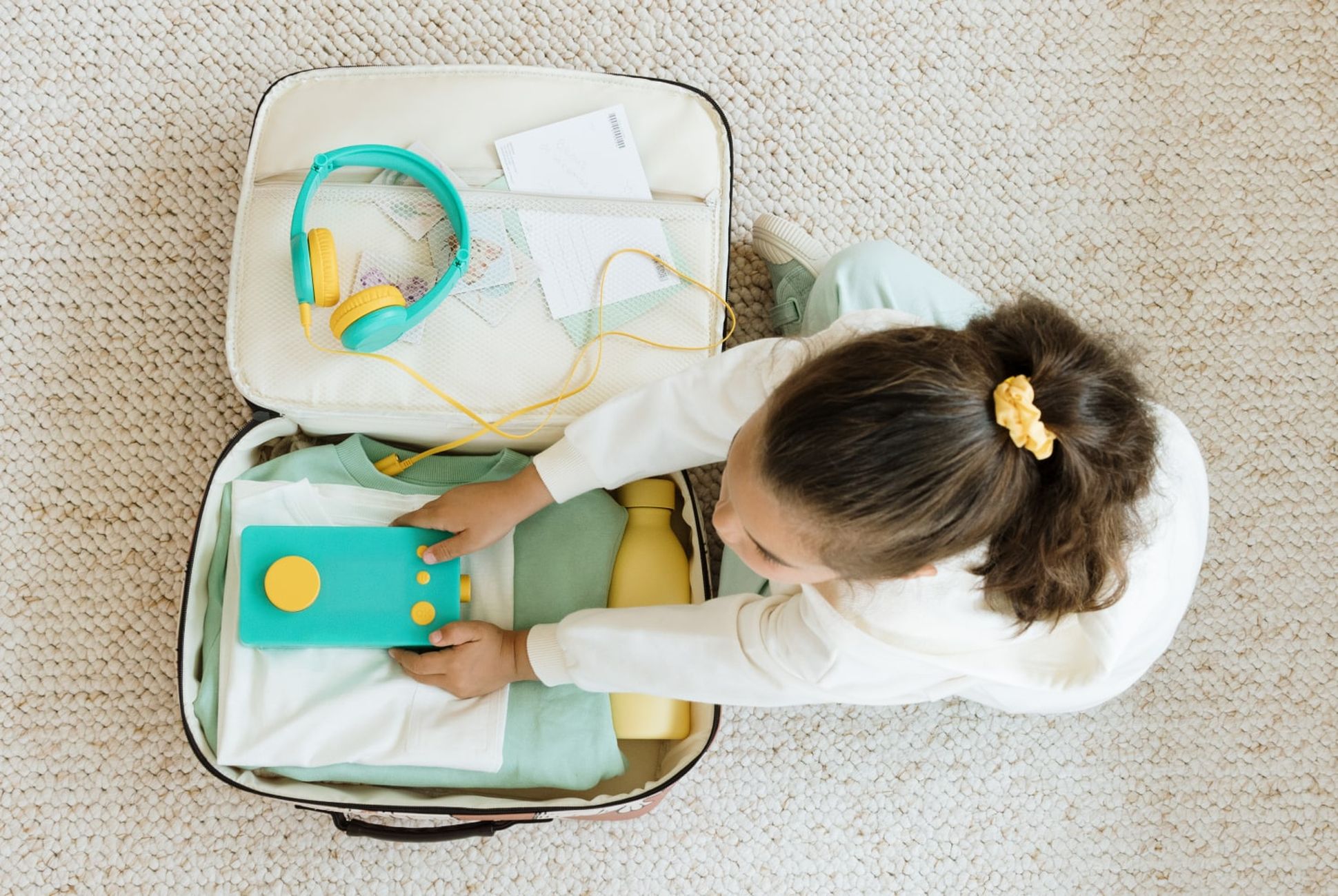 Conteuse nomade à emporter partout avec soi