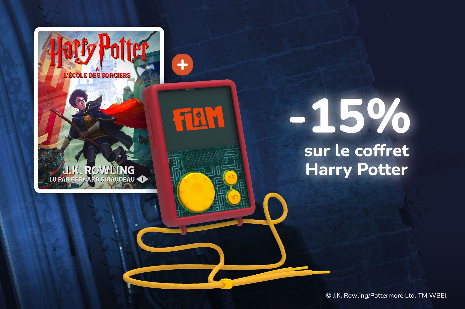 Coffret FLAM + Harry Potter™ à l'école des sorciers à -15%