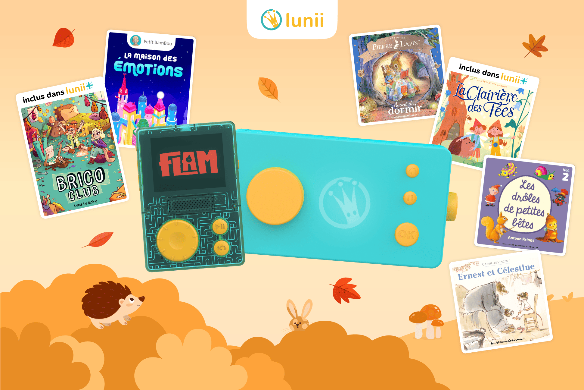 Notre sélection de livres audio pour l'automne