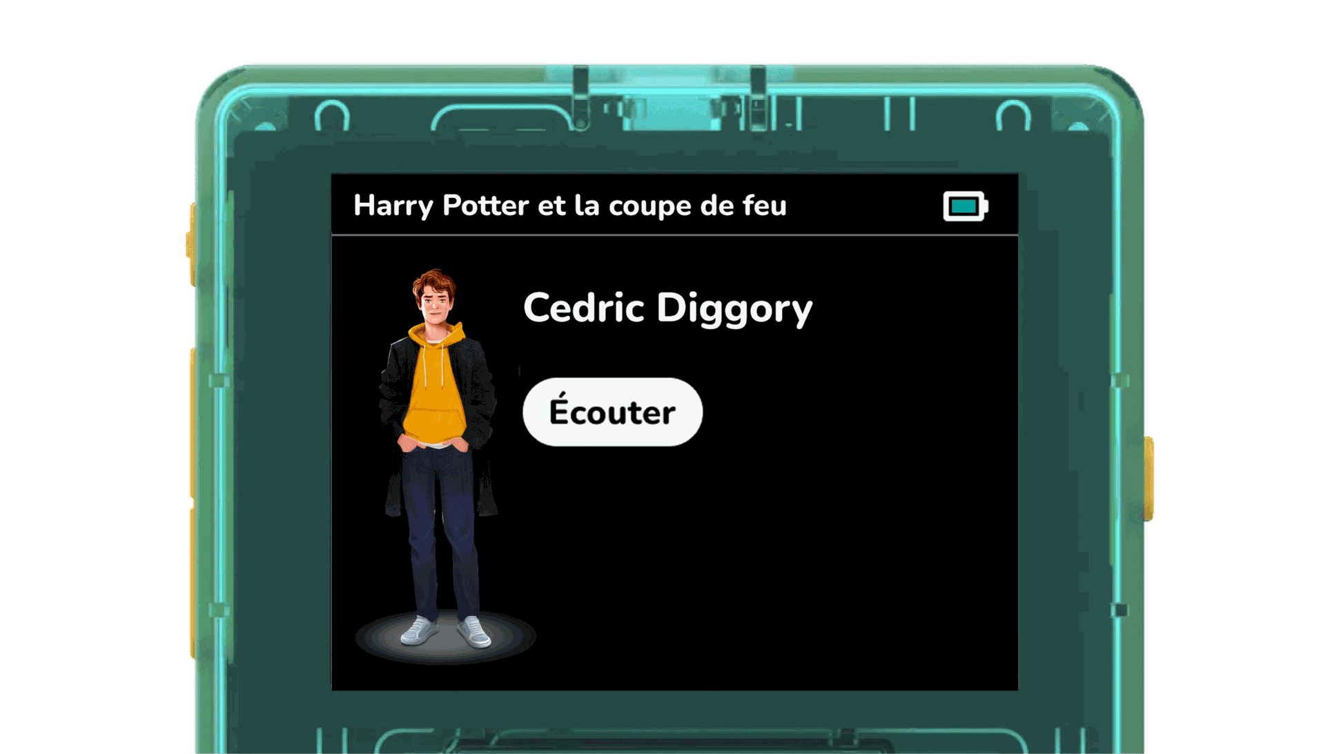 Interactions dans le livre audio Harry Potter