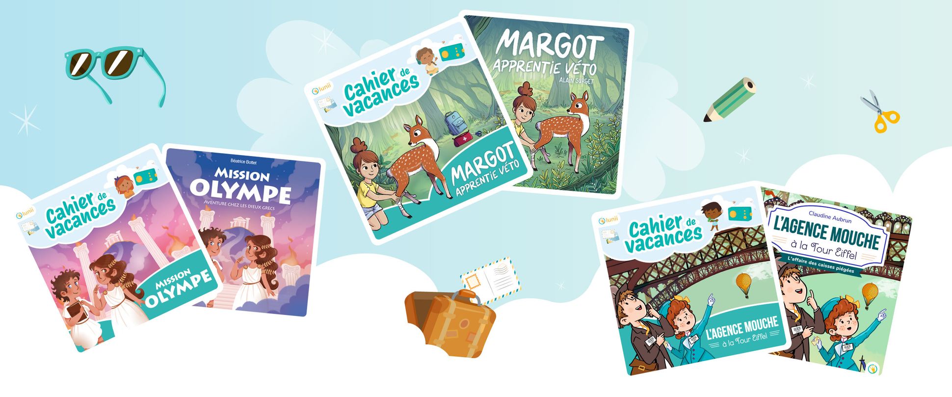 Cet été, les devoirs de vacances ressemblent à leurs histoires préférées