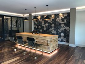 Solid wood tables by Stammdesign in the North Carolina showroom