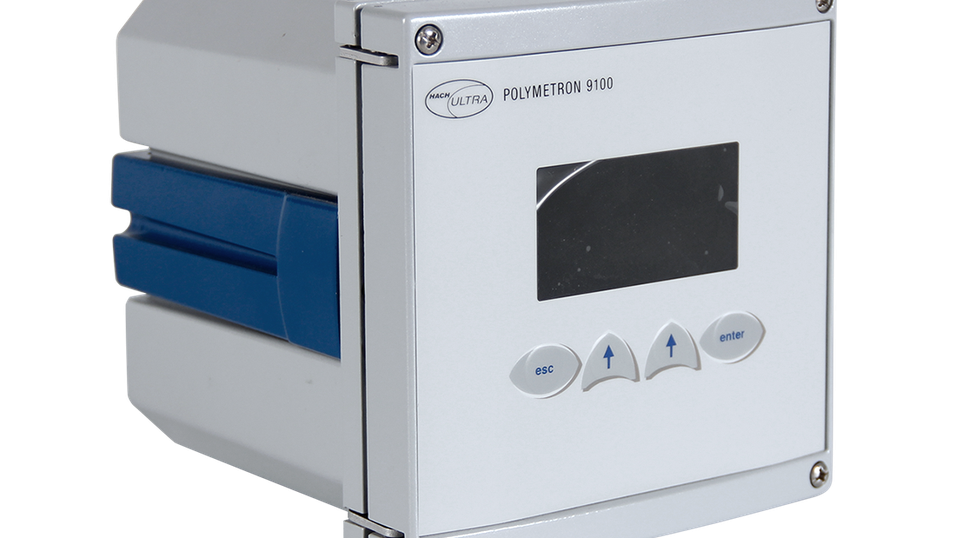 Coated die-cast aluminium housing with membrane keypad