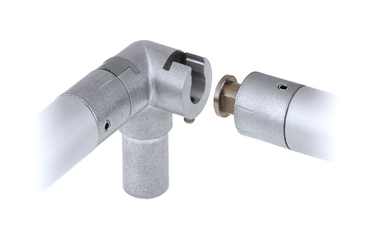 Pipe connector quick-change system