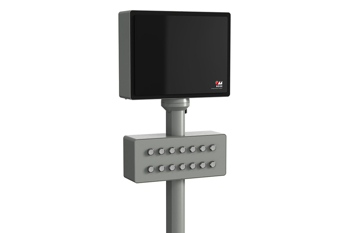 Profile 139 with separate operating housing as a pedestal
