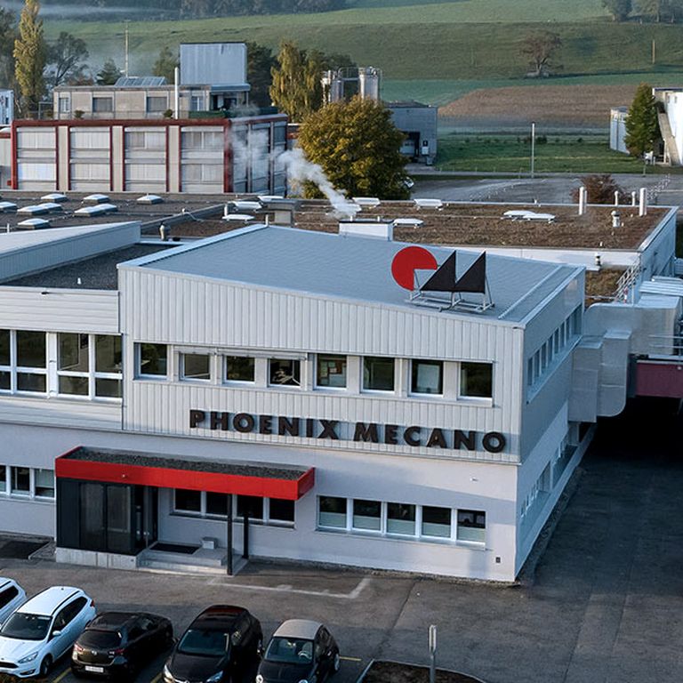 Picture of the Phoenix Mecano company premises