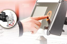 RK monitor holder with screen