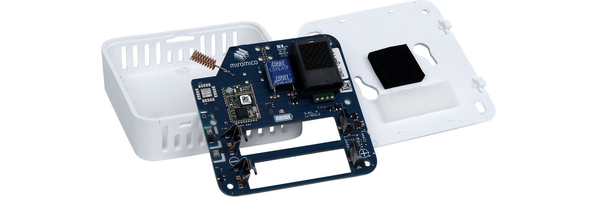 Injection moulded sensor enclosure