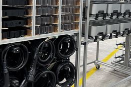 Lean logistics material trolley