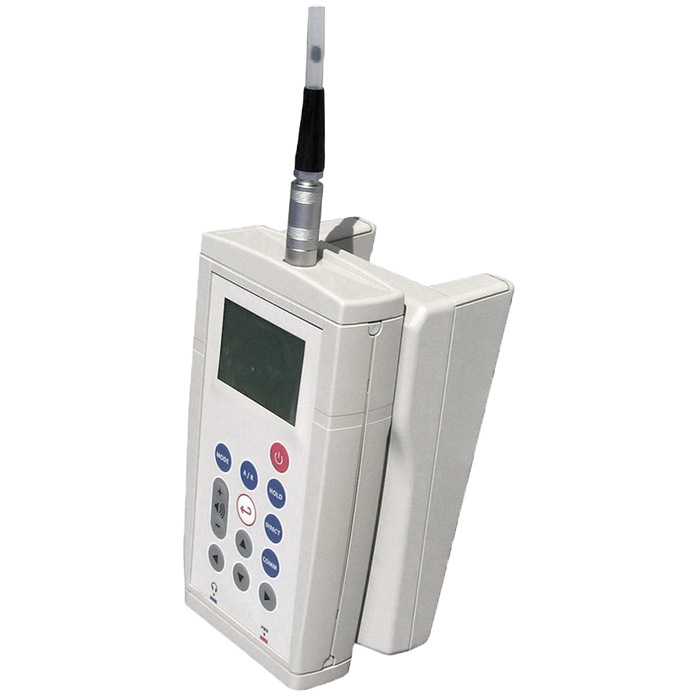 Hand-held enclosure with membrane keypad, integrated display and docking station