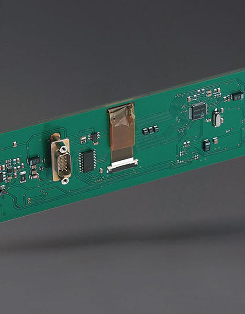Membrane keypad on printed circuit board