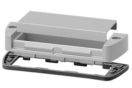 Lid with aluminium cap for Alustyle profil enclosure