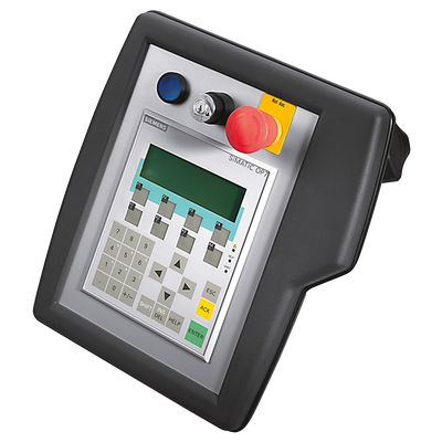 Robust polyamide hand-held enclosure with Siemens Simatic control unit