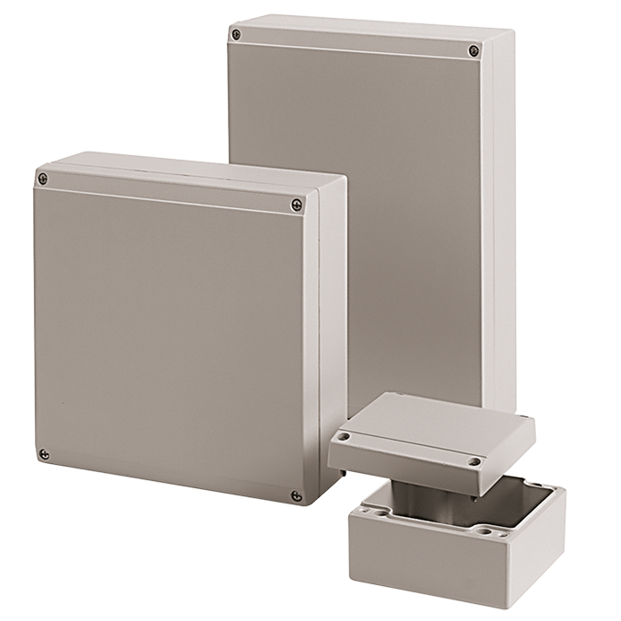 Aluminum enclosure for industry