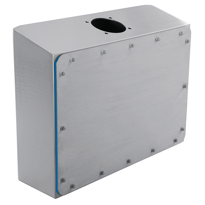 C410 stainless steel control panel enclosure