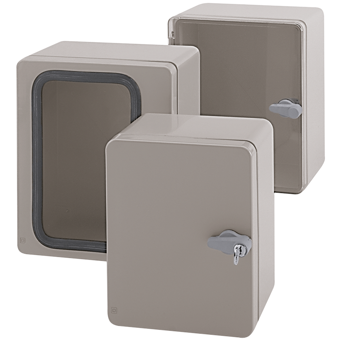 Small electrical control cabinets