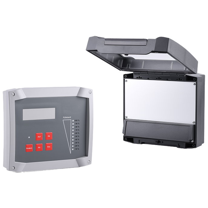 Bocard electronic enclosure with hinged or screwed lid