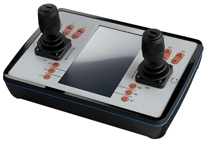 Hand-held enclosure with membrane keypad