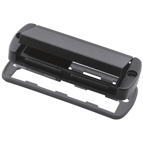 Lid hinged with battery compartment for Alubos profil enclosure