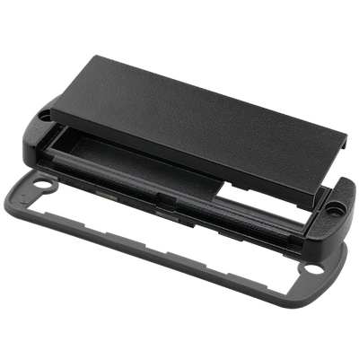 Lid with battery compartment for Alubos profil enclosure