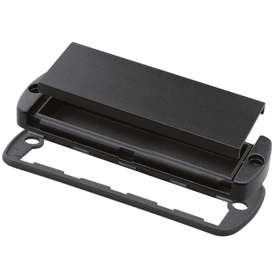 Lid with aluminium cap for Alubos profil enclosure
