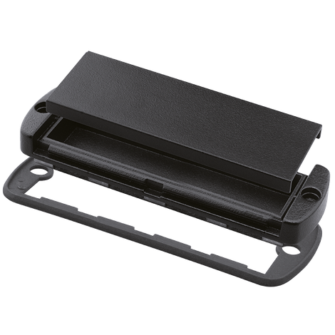 Lid with aluminium cap for Alubos profil enclosure