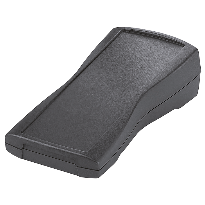 Ergonomic ABS hand-held enclosure with optional impact protection seal