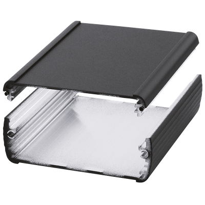 Divided aluminium profile enclosure