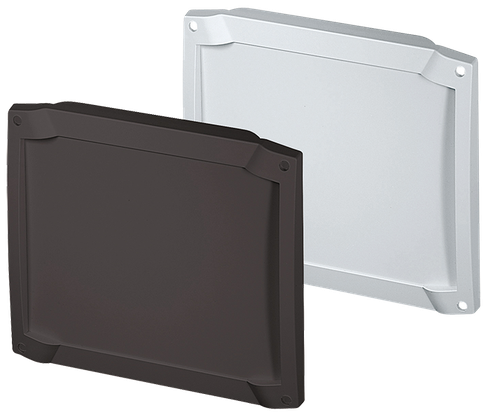 Screwed lid in RAL 7035 and 7024 for Bocard enclosure