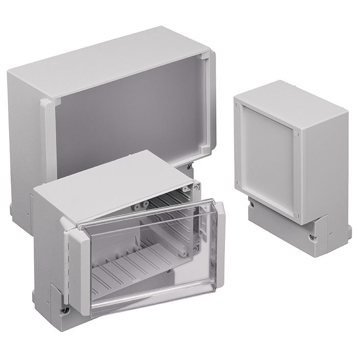 RegloCard Plus Electronic enclosures in 3 different variants