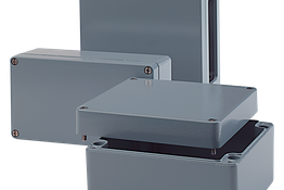 Aluminum junction box grey