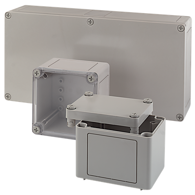 Polycarbonat flanged enclosures